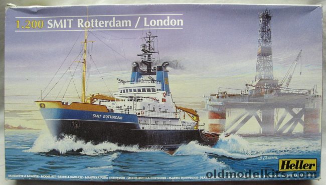 Heller 1/200 Smit Rotterdam/London Tugboat, 80620 plastic model kit